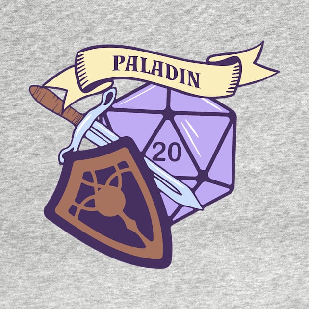 DnD Paladin Class D20 by Sunburst